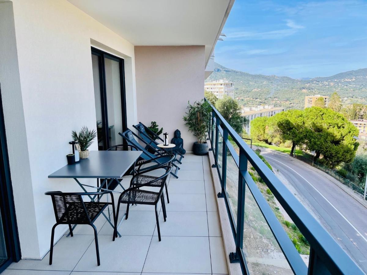 Ajaccio T2 Grand Standing Neuf Vue Mer Centre-Ville & Plages Exterior photo