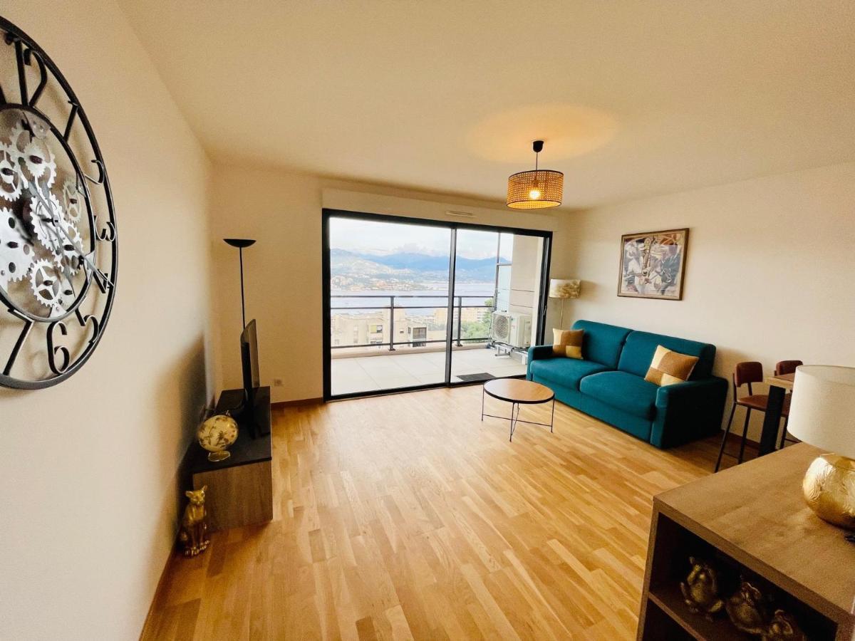 Ajaccio T2 Grand Standing Neuf Vue Mer Centre-Ville & Plages Exterior photo